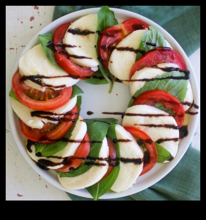 Creații Caprese: O simfonie de ingrediente italiene